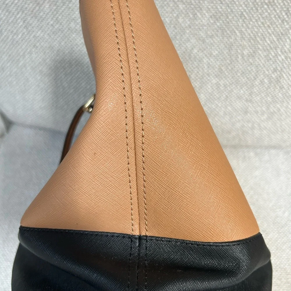 MICHAEL KORS 2TONE JET SET SHOULDER TOTE HANDBAG - Picture 8 of 9